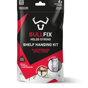 Bullfix shelf hanging kit pack